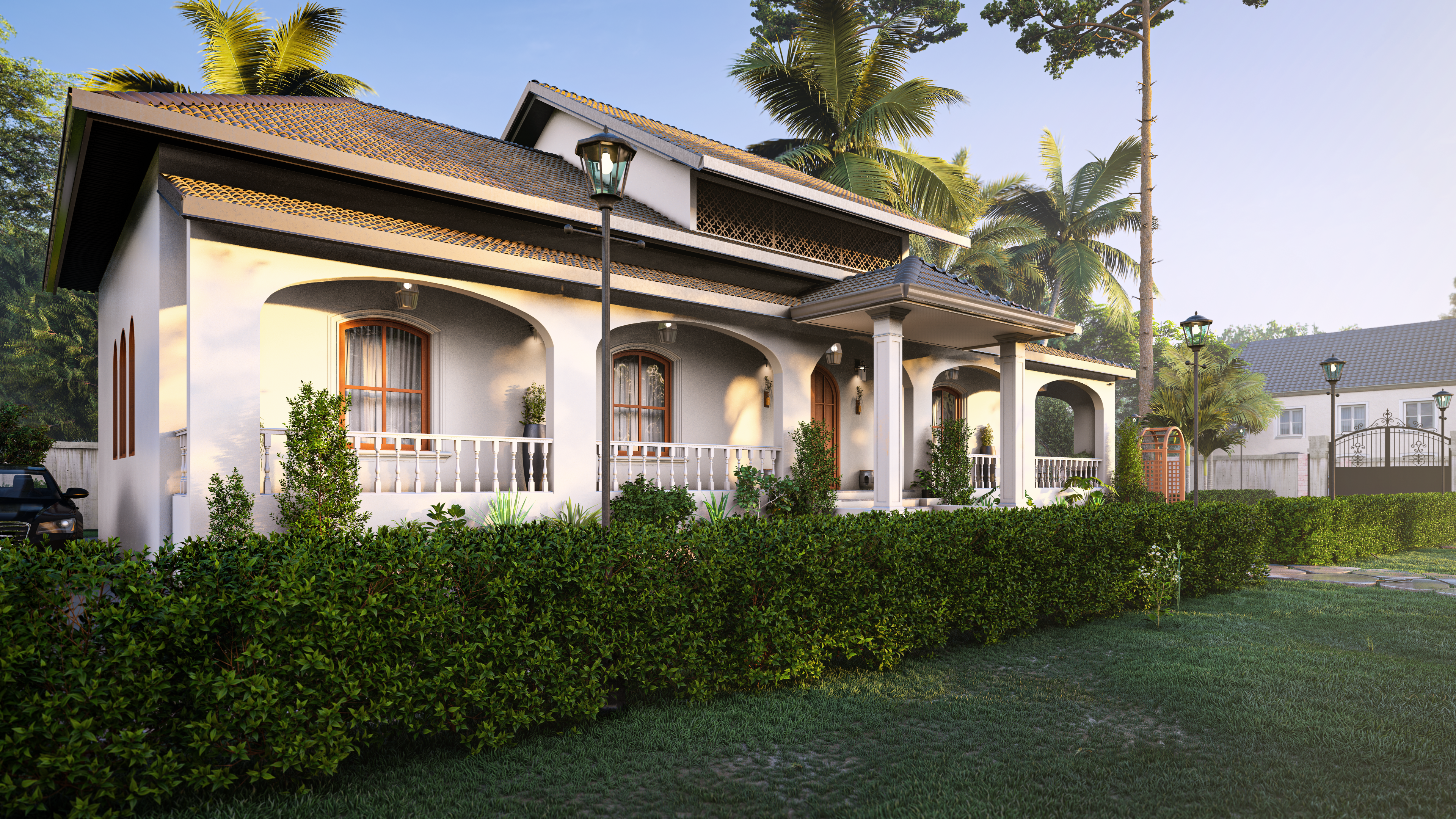 The Jamatia Farmhouse